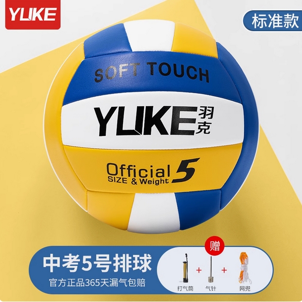 排球中考学生专用5号初中生小学生体育考试软式硬排标准比赛训练